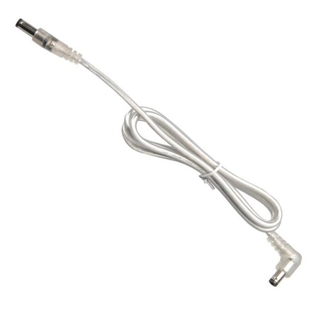 Gorgeousglow 59 in. Straight Power Connector - Black GO3009542